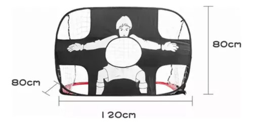 Portería De Fútbol Plegable Para Entrenamientos Aire Libre.