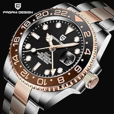 Pagani Design Relojes Para Hombres Reloj Automático Gmt Japó