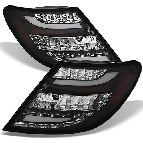 Para Benz Clase Puerta Sedan Negro Bisel Trasero Led Luz Par