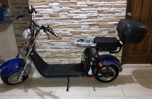Imagen 2 de 8 de Citycoco Con Portamaleta Scooter Bicicleta Electrica