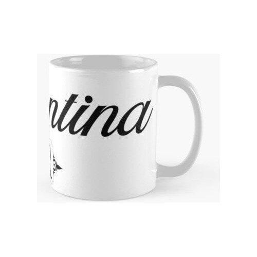 Taza Código De País De Argentina, Ar Calidad Premium