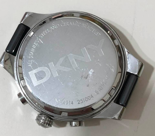 Relogio Dkny Danificado Para Retirada De Peças