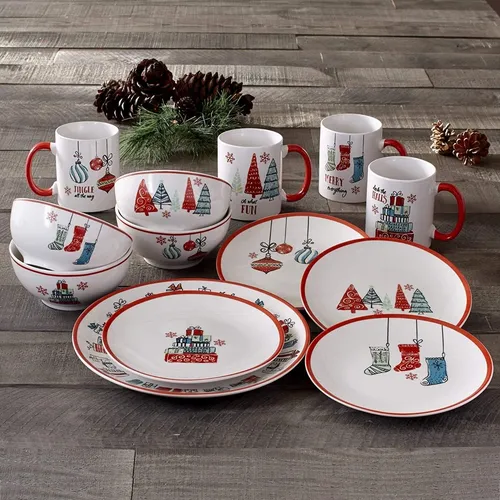 Vajilla de navidad mercado libre deals