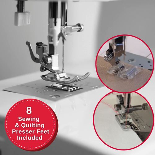 Máquina De Coser Y Acolchar Singer C5200 180 Stitch Lcd