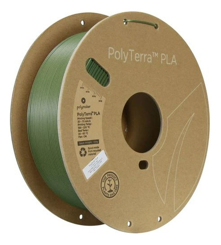 Filamento Polyterra Pla Polymaker, 1.75mm - 1kg Color Camouflage