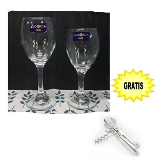 Set De Copas De Vino Tinto Y Blanco Por 12 Pzas Oferta