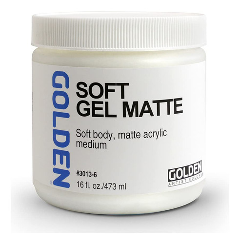 Golden Acryl Med 16 Oz Gel Suave Mate