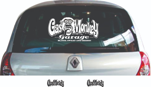 Calcomania 03 Gas Monkey Garage + Regalo !! Graficastuning