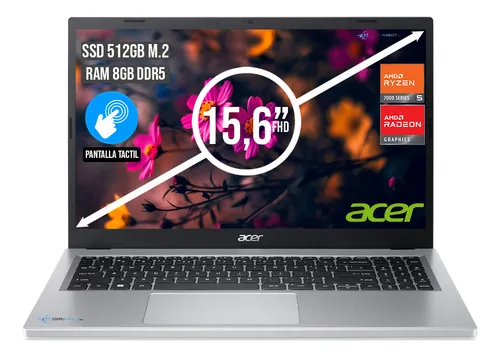 comprar Portatil Acer Aspire Amd Ryzen 5 7520u Ssd 512gb Ram 8gb