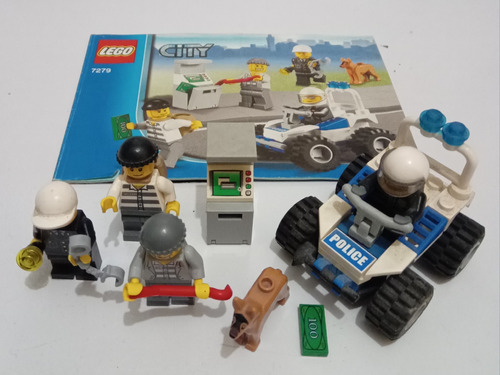 Lego City Police Minifigure Collection Set 7279 Usado
