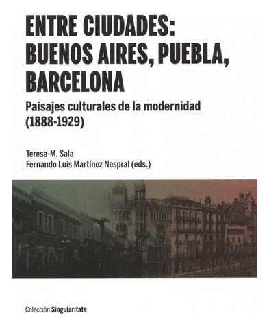 Libro Entre Ciudades Buenos Aires Puebla Barcelona