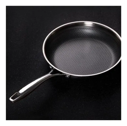 Sartén De Acero Inoxidable 24 Cm Masterprogiro Antiadherente