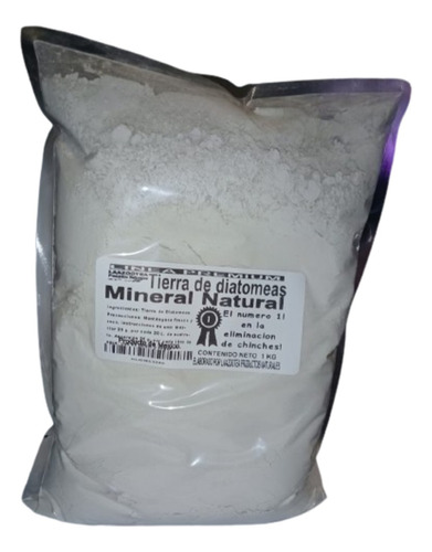 Tierra Diatomeas 3 Kg Mineral Natural 100% Puro Laazootea