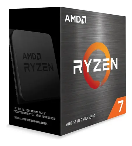 Processador Cpu S/cooler Amd Ryzen 7 5800xt 100-100001582wof