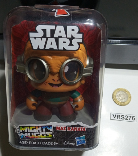 *** Vrs276. Star Wars Maz Kanata Mighty Muggs *** Pokechay