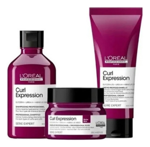 Loreal Professionnel Curl Expression Sh + Masc + Leave-in