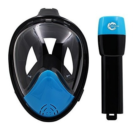 Imagen 5 de 6 de Máscara De Snorkel Con Vista Panorámica Para Adultos Y Niños