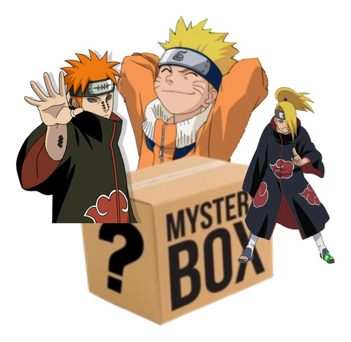 Caja Misteriosa Naruto Shippuden Mistery Box (envío Gratis)