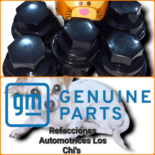 Kit 5 Capuchones Tuercas Para Tapón Original Chevrolet Trax (Usado)