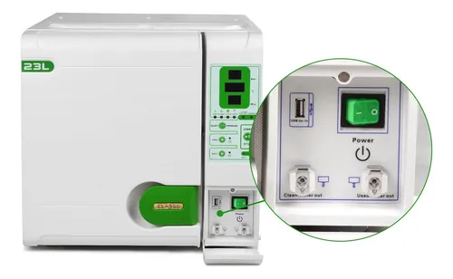Esterilizador De Vapor Autoclave Automático Clase B 6.07 Gal