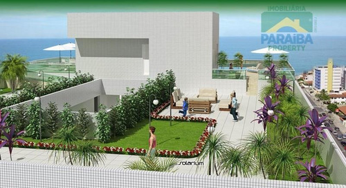 Imagem 2 de 8 de Apartamento Residencial À Venda, Cabo Branco, João Pessoa. - Ap0108