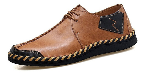 Hombres Zapatos Casual De Buena Calidad Zapatos De Cuero Moc