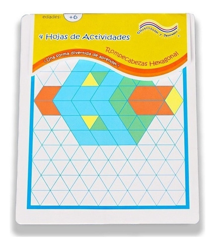 Juego Didáctico Rompecabezas Hexagonal Divertivo Aprendizaje