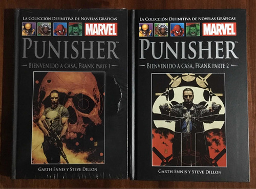 Punisher Bienvenido A Casa Frank Saga Completa 2 Tomos Tapa Dura Edit Salvat