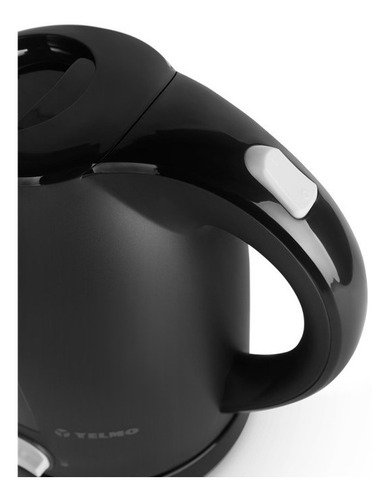 Imagen 3 de 4 de Pava eléctrica Yelmo PE-3902 Desayuno negra 220V 1.7L