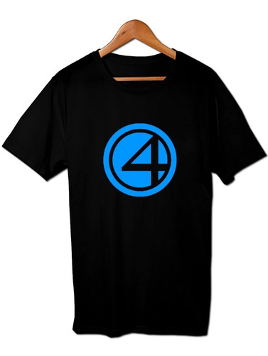 Cuatro 4 Fantasticos Logo Remera Friki Tu Eres #2