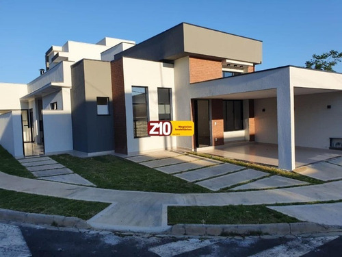 Imagem 17 de 20 de Ca09623 - Casa Espetacular Estilo Neoclássico - Condomínio Park Real - Z10 Imóveis Indaiatuba - At 202 M² At 145m² 03 Dormitórios - Ca09623 - 70030824