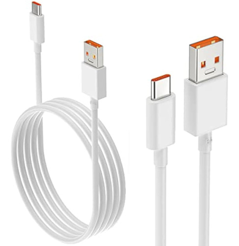 Cable De Carga 6a Para Xiaomi, 120 W Hypercharge