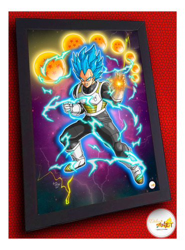 Imagen 2 de 10 de Cuadros De Animes - Dragon Ball Super - Dibujart