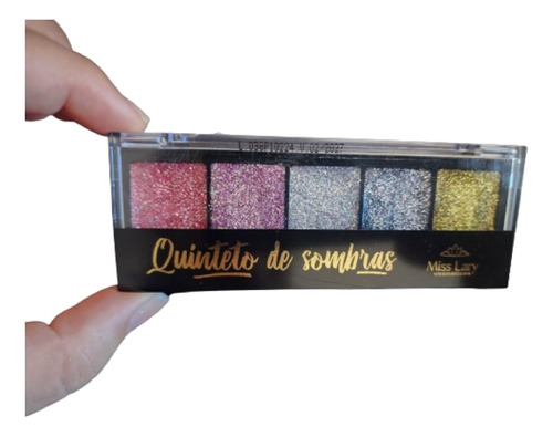 Paleta De Glitters Miss Lary - Makeup San Isidro