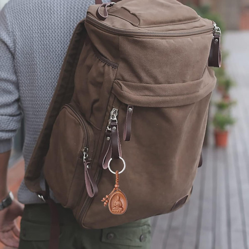 Llavero De Buda Con Un Amuleto De Protección De Amuleto De F