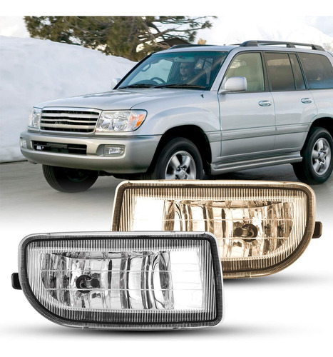 Para Toyota Land Cruiser Oem Estilo Lente Transparente Luz