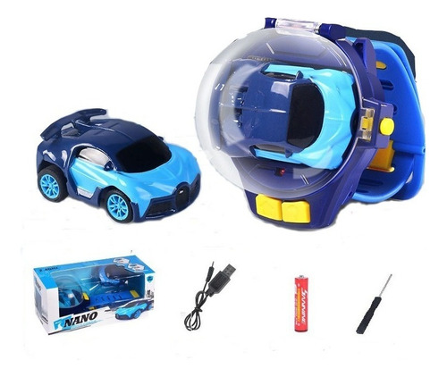 Reloj Control Remoto Coche Eléctrico Niños Mini Racing Boy C