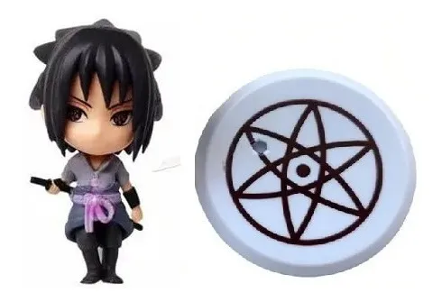 Sasuke Classico Chibi Naruto Shippuden 6,5 Cm Saske Criança