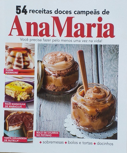 Livro Ana Maria Braga - 54 Receitas Campeãs