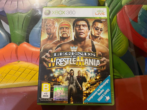 Legends Of Wrestlemania Xbox 360 Wwe (lucha,2k18,smackdown)