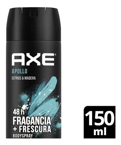 Body Spray Axe Apollo Antibacterial Desodorante X 150 Ml