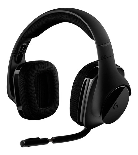 Audifono Inalambrico Gamer Logitech G533 7.1 Color Negro