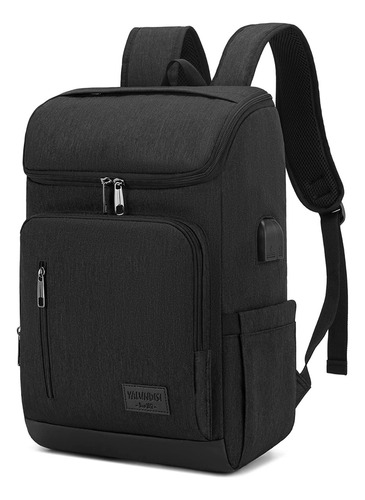 Morral Maleta Maletín Vintage Impermeab Puert Usb Computo 02