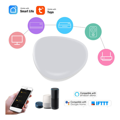 Hub De Control Remoto Wifi-ir Ir Wi-fi (2,4 Ghz) Controlador
