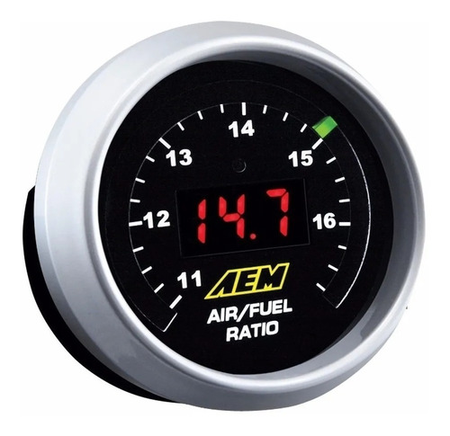 Wideband Aem 30-4110 Medidor Mezcla Dos Caratula Boost Gauge