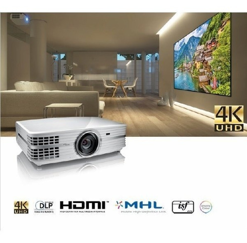 Proyector Optoma Uhd 50 4k 2400 Lumen 4k Blanco