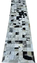 Comprar Tapete Couro Preto Branco Salino Amarelo 0,70x3,00 C\u002Fb Pç 10