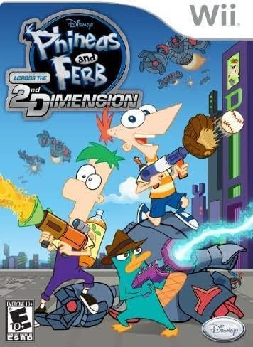 Phineas And Ferb Across The 2nd Dimension Nintendo Wii 