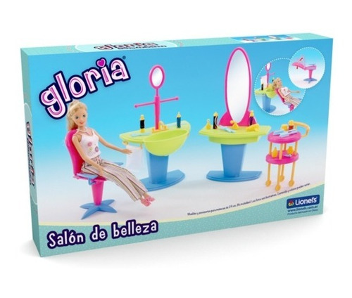 Gloria El Salon De Belleza Con Accesorios Para Muñecas