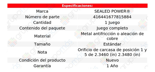 Set Bujes Árbol Levas Std Yukon Xl2500 03 A 06 Sealed Power